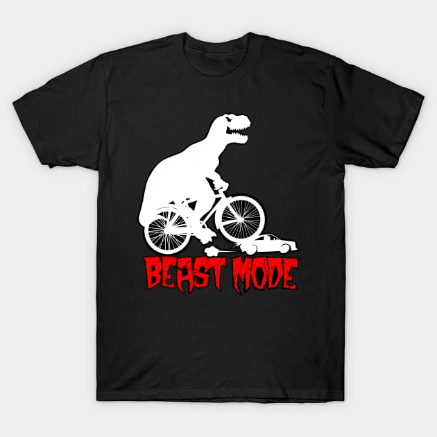 T-Rex cardio funny T-Shirt by TimAddisonArt